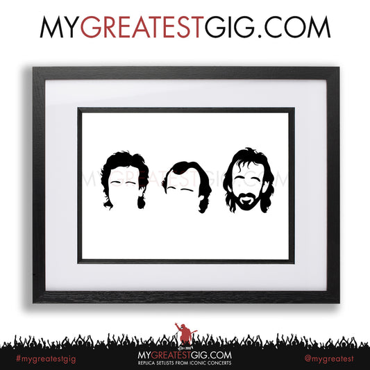 Genesis - Minimal Band Hairstyles Illustration - Posters, Prints & Greeting Cards