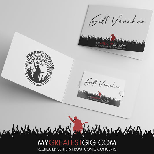 My Greatest Gig - E-Gift Voucher