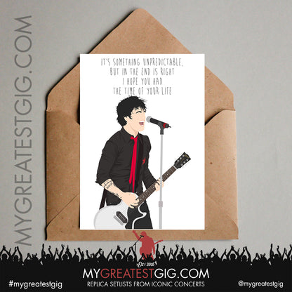 Green Day - Lyrics Posters, Prints & Cards